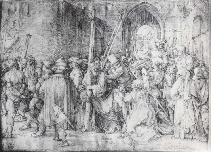 Albrecht Durer Christ Carrying the Cross France oil painting art